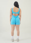 Jumpsuit cross short