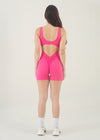 Jumpsuit cross short